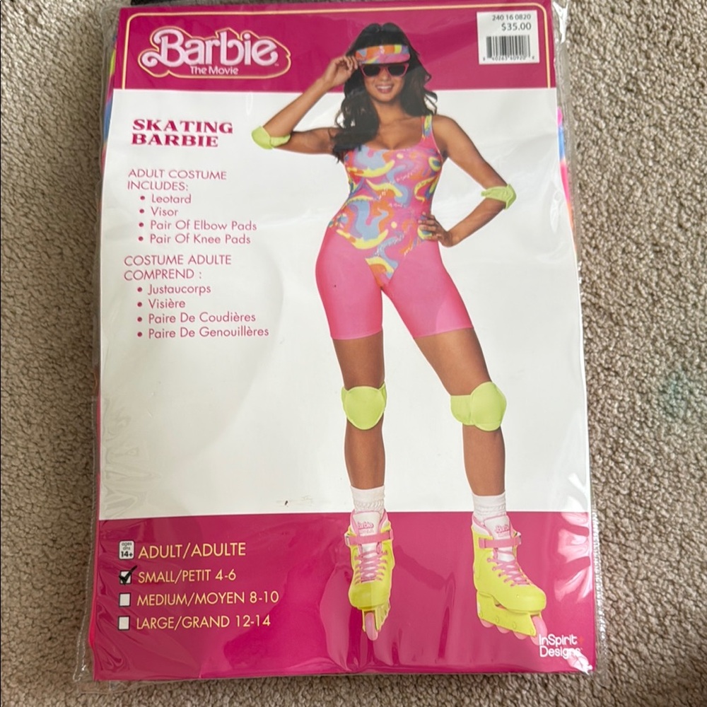 Barbie Skating Costume with Accessories
